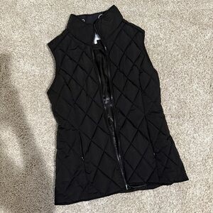 Calvin Klein Black Quilted Outerwear
